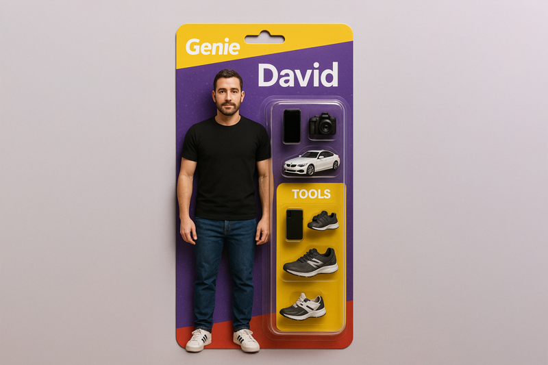 🦸‍♂️ Eigene Actionfigur erstellen mit KI – So wirst du selbst zur Superheldenfigur!